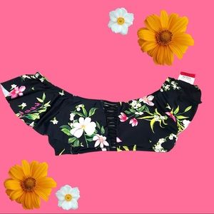 Brand new off the shoulder bikini top